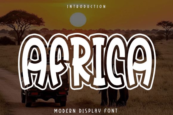 Africa: A Sophisticated Script Font for Editorial Design