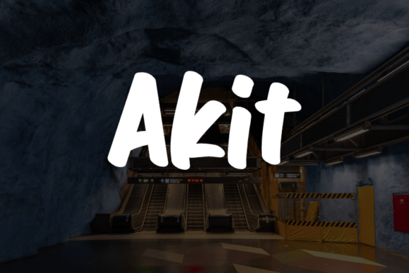 Akit: The Elegant Typeface for Your Brand