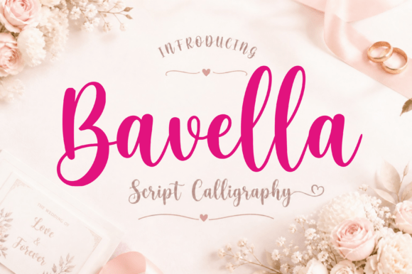Bavella: A Contemporary Script Font for Editorial Design