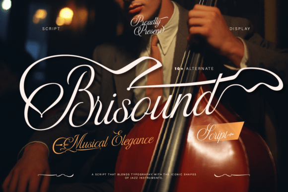 Brisound: A Soulful Display Font for Web Design