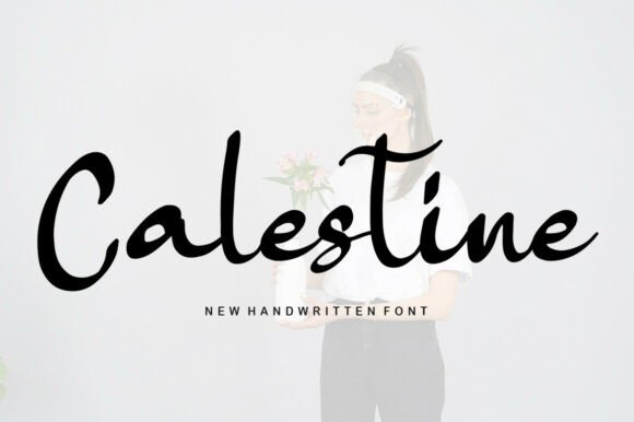 Calestine: An Elegant Handwritten Font for Editorial Design