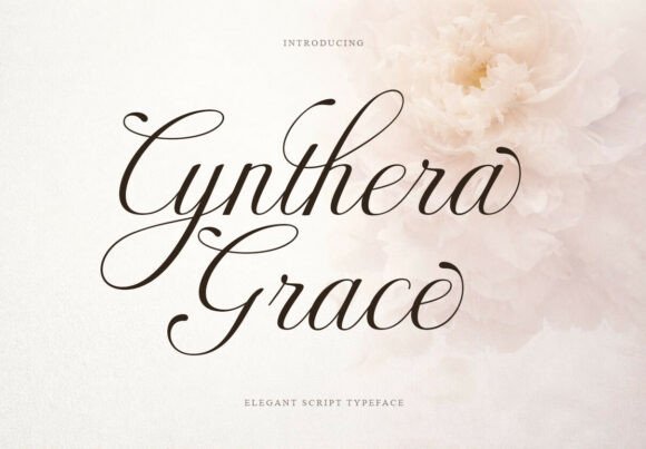 Cynthera Grace: A Timeless Script Font for Brands