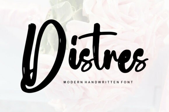 Distres Font: A Friendly Typeface for Your Brand