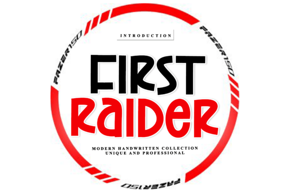 First Raider: A Sophisticated Script Font for Brand Identity