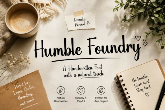 Humble Foundry: A Premium Script Font for Web Design