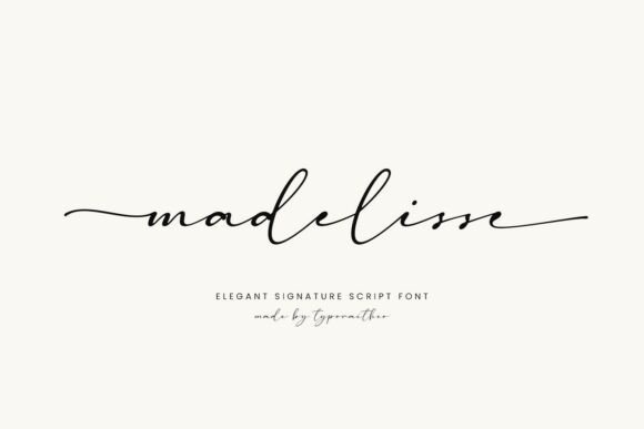 Madelisse: A Refined Script Font for Modern Web Design
