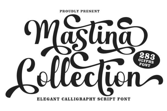 Mastina Collection: A Luxury Script Font for Marketers