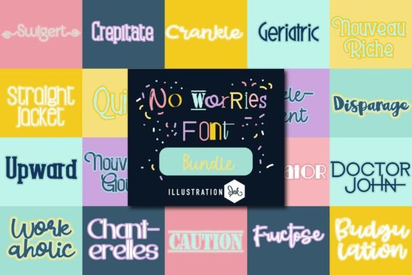 No Worries: A Playful Font for Makers