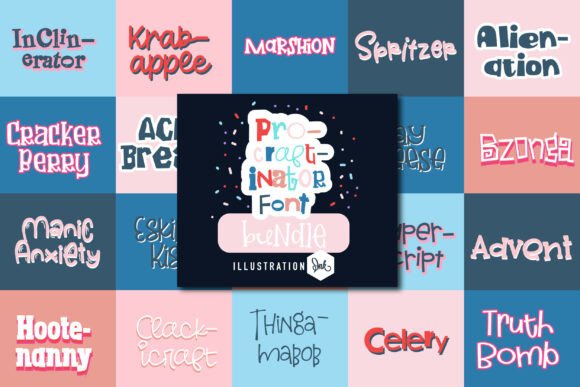 Pro-craft-inator: A Whimsical Font Bundle Review