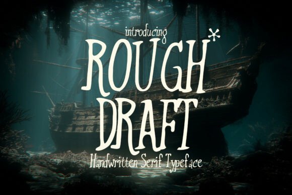 Rough Draft: A Handwritten Serif Font for Authentic Campaigns