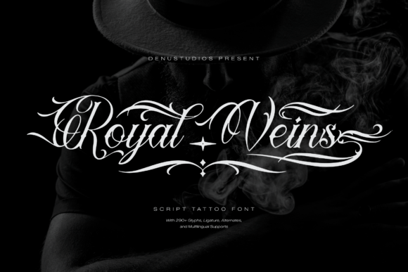 Royal Veins: A Premium Script Font for Brand Identity