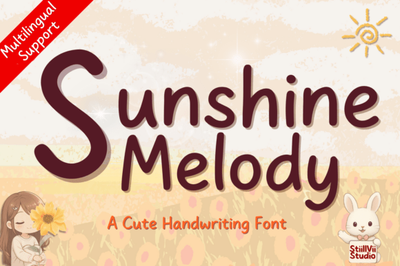 Sunshine Melody: A Warm Handwritten Font for Brands