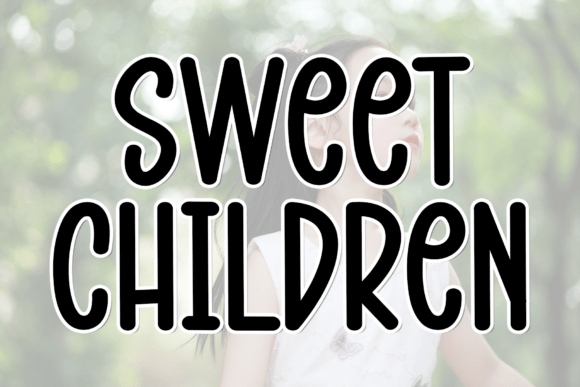 Sweet Children: A Modern Handwritten Script Font