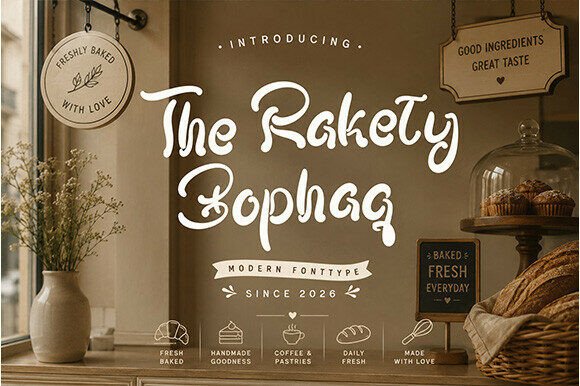 The Rackety Bophaq: A Playful Font for Business