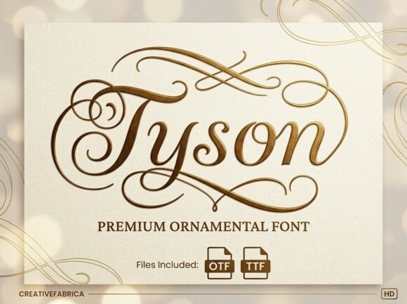 Tyson: The Elegant Script Font for Your Brand