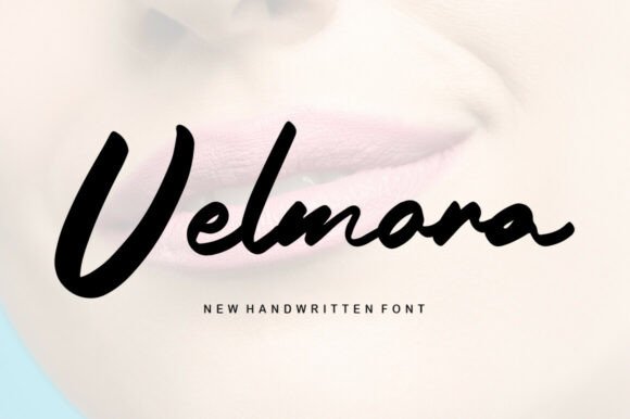 Velmora: An Elegant Handwritten Font for Web Design