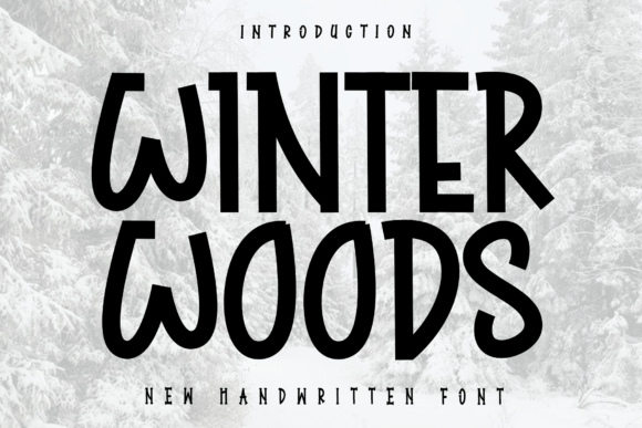 Winter Woods: A Modern Script Font for Web Design